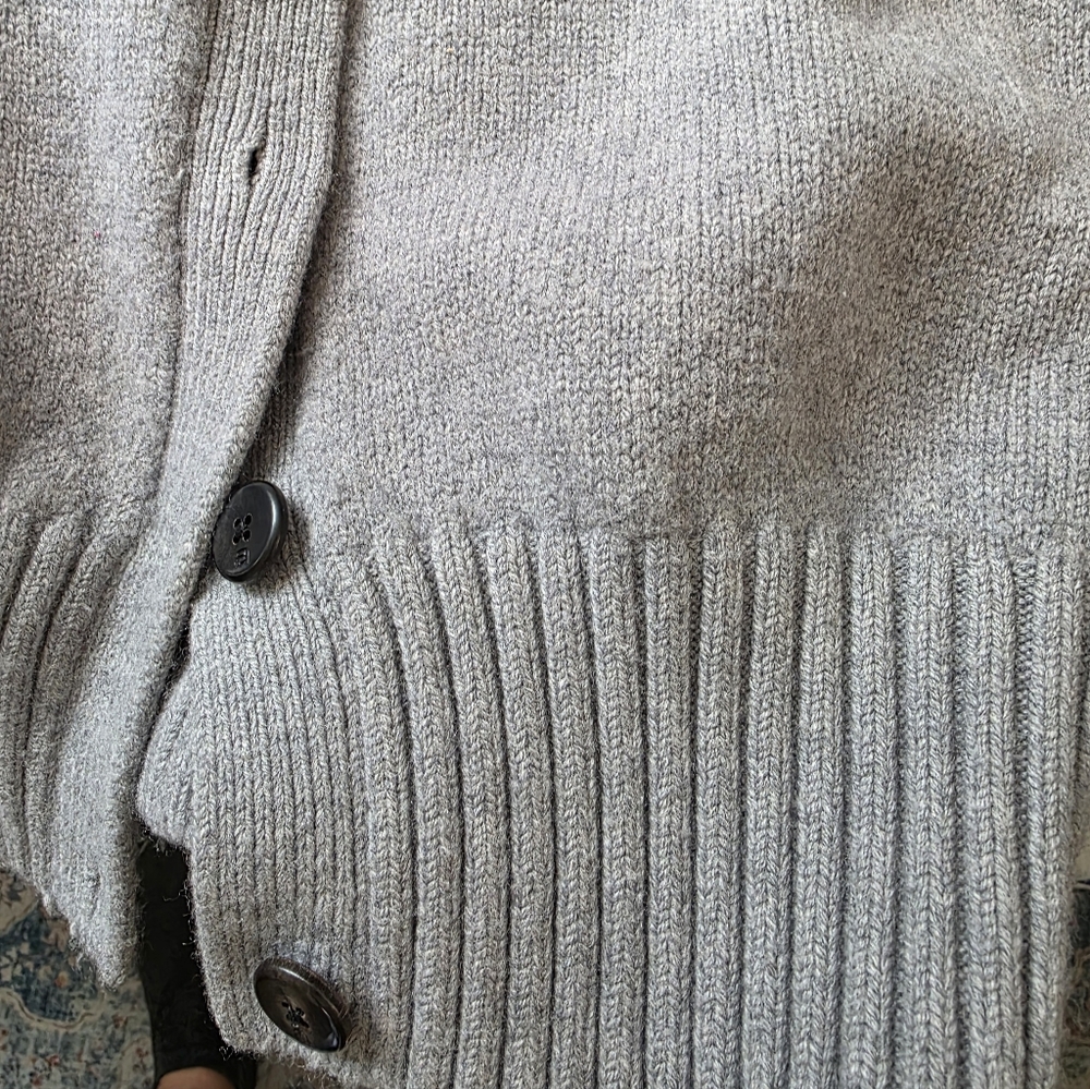 ALEXANDER WANG V Neck Cardigan w/Splitable Zip shoulder M $695 RETAIL NWT - Picture 9 of 17
